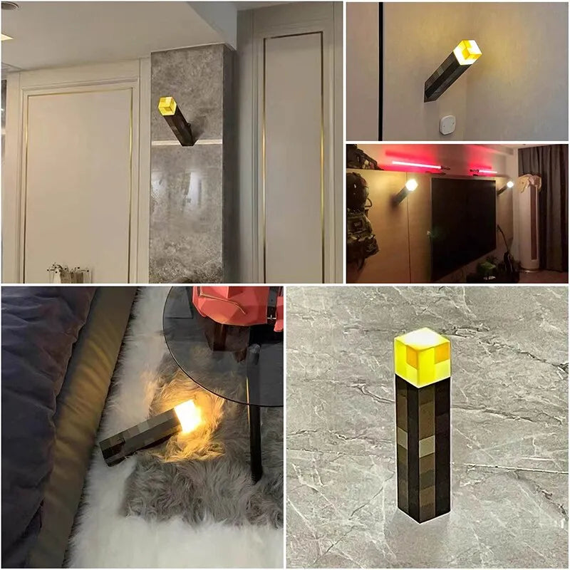 Brownstone Flashlight Torch Lamp Bedroom Decorative Light LED
