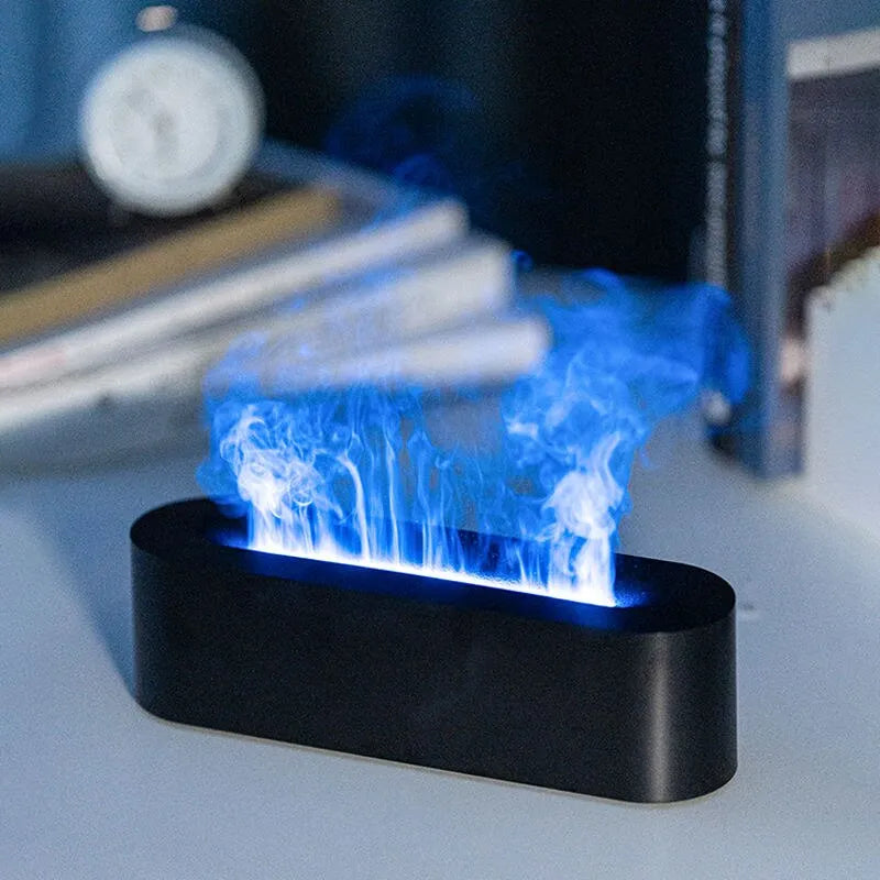 Flame Aroma Diffuser Humidifier with USB