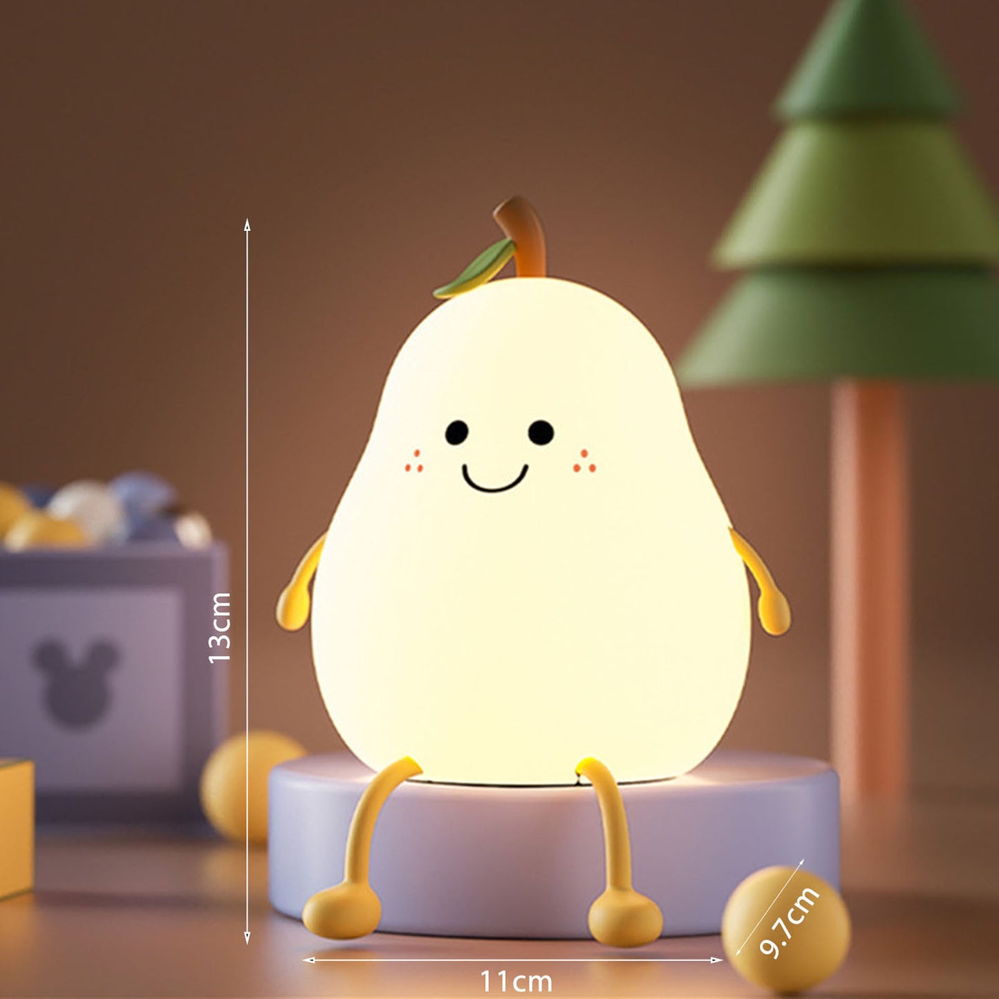 Pear Pal Silicone LED Lamp