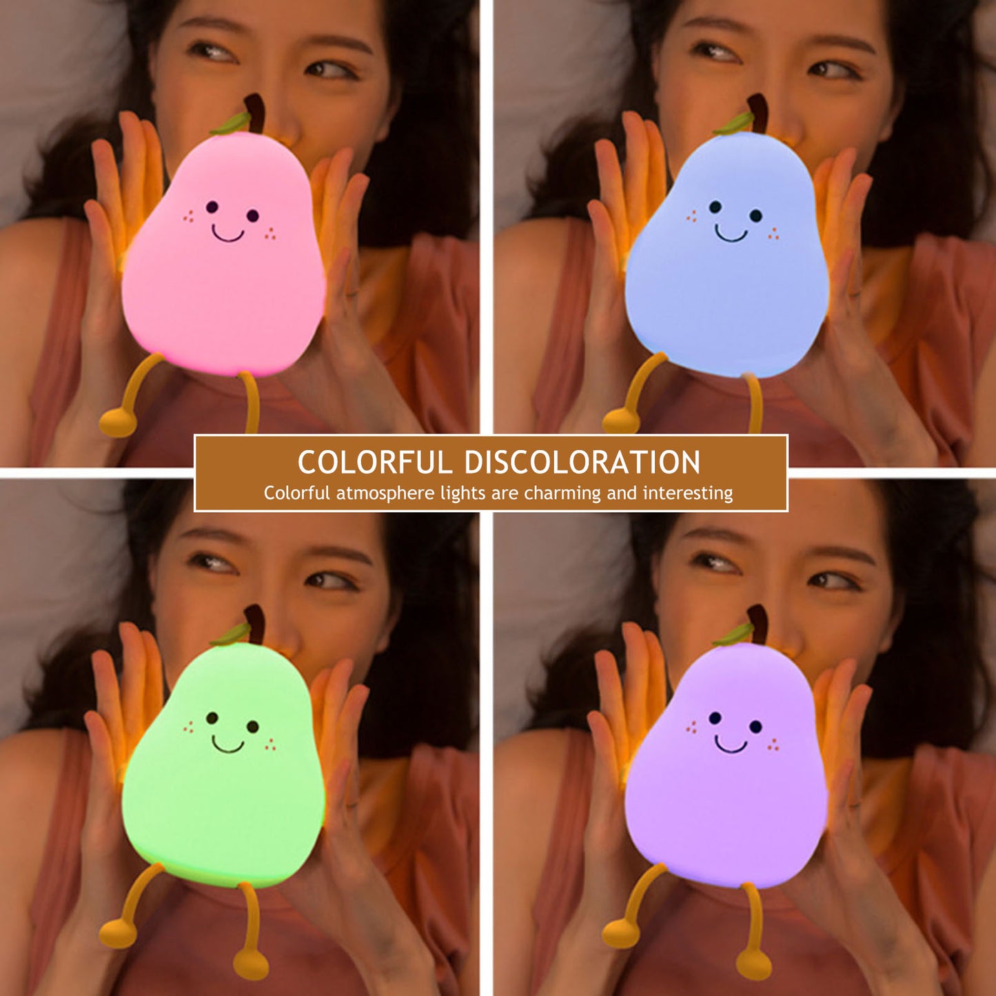 Pear Pal Silicone LED Lamp