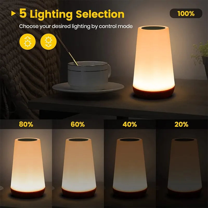 Colour Changing Night Light with 13 Colours and a Remote Control