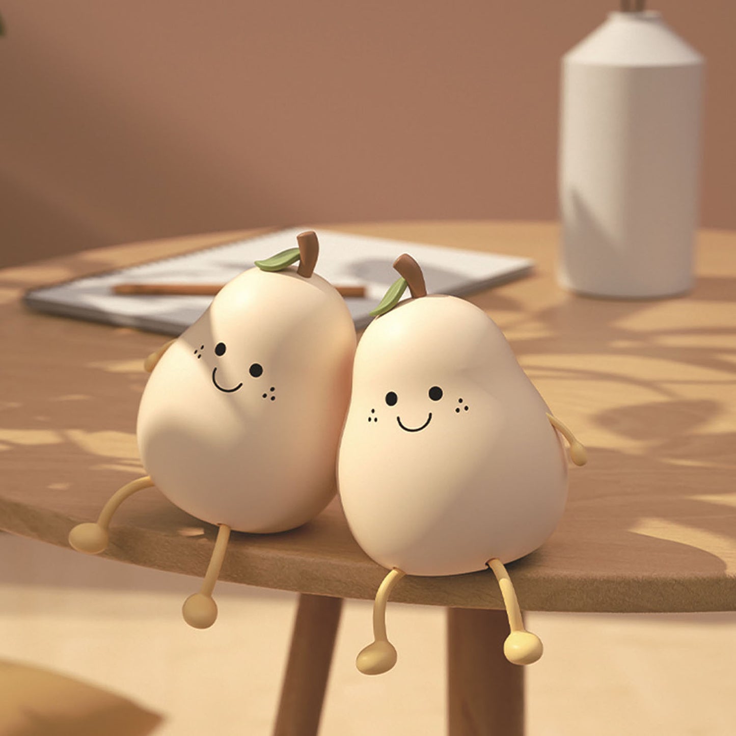 2 Pear LED USB nightlights