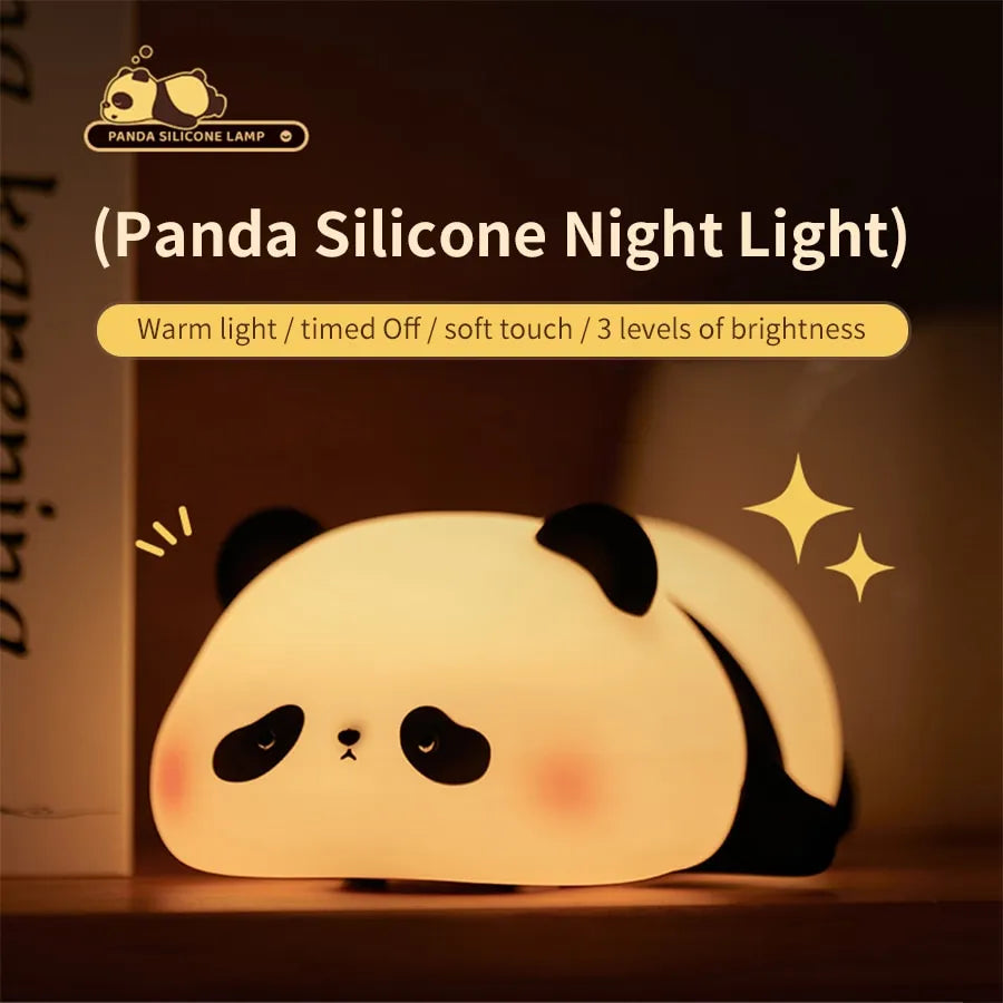 Slouchy Animal Cute LED Silicone Night Light