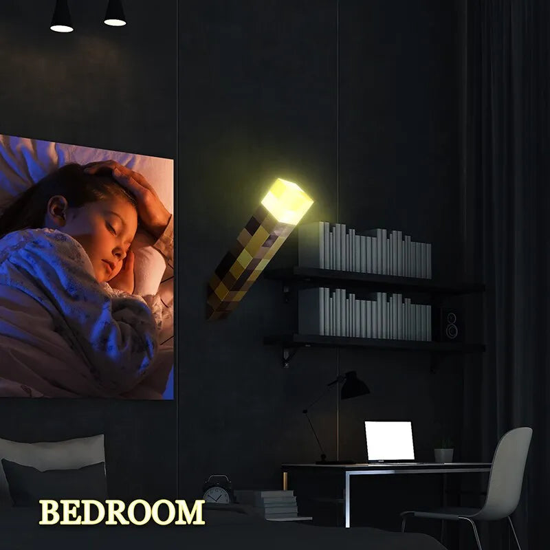 Brownstone Flashlight Torch Lamp Bedroom Decorative Light LED
