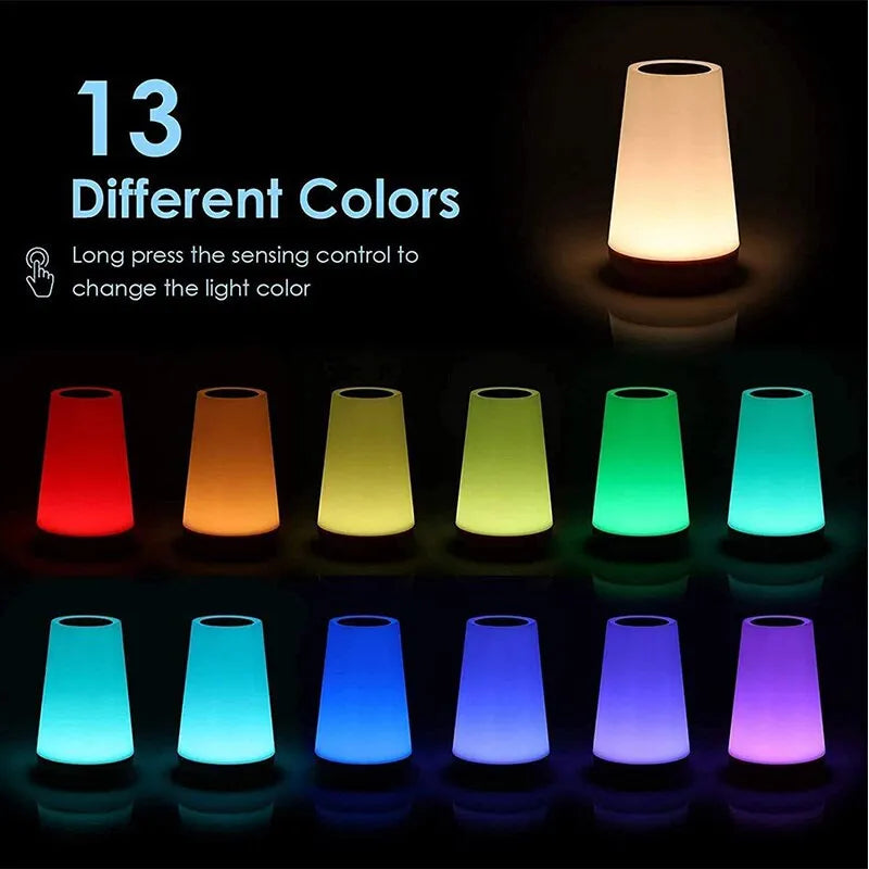 Colour Changing Night Light with 13 Colours and a Remote Control