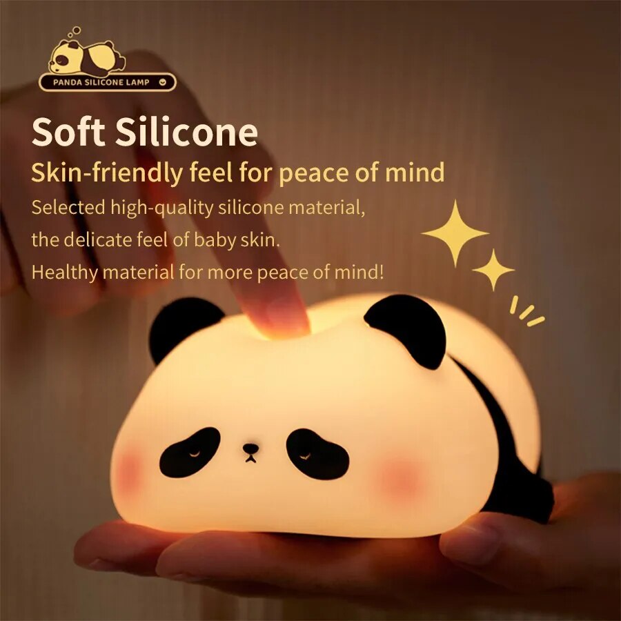 Slouchy Animal Cute LED Silicone Night Light
