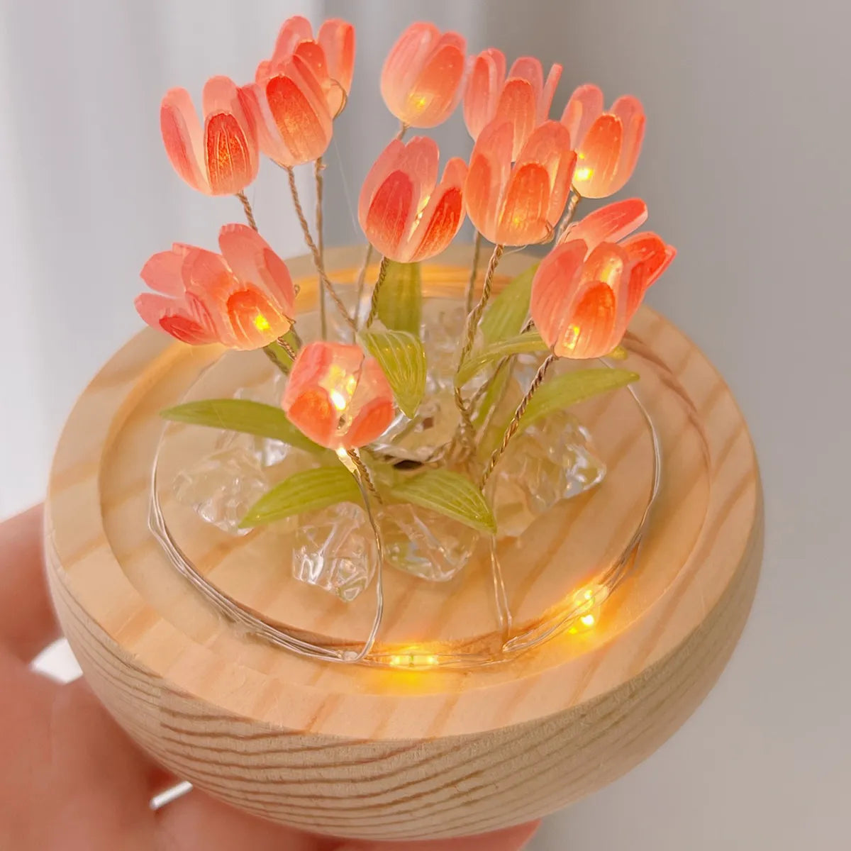 DIY Tulip Flower Night Light